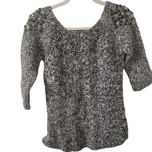 Zara knit 3/4 length sleeve sweater - Picture 2 of 6